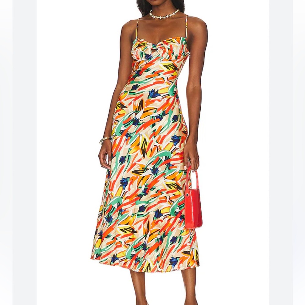 ASTR the Label Mariela Midi Dress